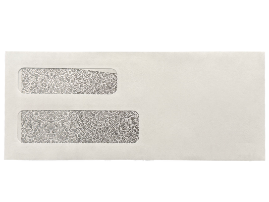 #10 Double Window Envelopes