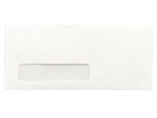 #10 Standard Window Envelopes